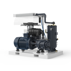 Энергосберегающий бесшумный безмасляный роторно-винтовой воздушный компрессор с частотным регулированием (PM VSD) 7.5-75 кВт, 8-13 бар, CE, для промышленного использования - Product Image 3