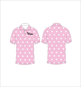 Custom Men Sublimation <b>Polo</b> Shirt Pink <b>White</b> Floral Print <b>Golf</b> <b>Polo</b> Moisture Wicking Short Sleeve Performance OEM Supplier - Product Image 1