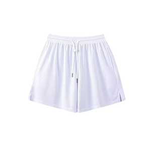 Shorts en toile personnalisés avec logo, impression par sublimation, tendance, écologiques, respirants, en polyester, pour le basketball, décontractés, élastiques, vente en gros - Product Image 5
