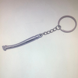Porte-clés mini-turbine dentaire en acier inoxydable allemand, durable, haute vitesse, instrument de dentiste, usage clinique, promotionnel - Product Image 1