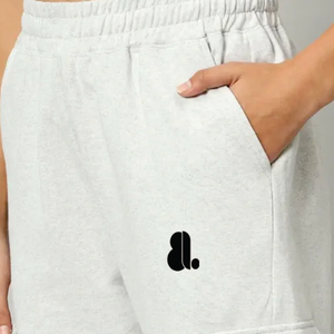 Pantalones Cargo Blancos de Pierna Recta, Cintura Media Elástica con Bolsillos, Color Sólido, Tejido Casual, Largo Completo, Corte Regular - Product Image 6