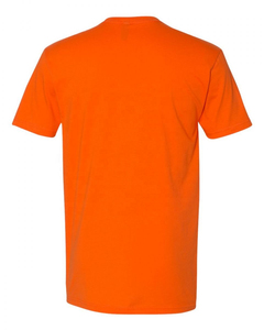Camiseta de Manga Corta para Hombre, 100% Algodón, Corte Regular, Color Naranja, Secado Rápido, Transpirable, Sensación Fresca de Verano, Personalizable - Product Image 4