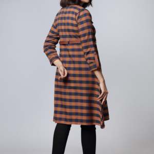 เสื้อเชิ้ตลายตารางหมากรุกขนาด XS PW2322 1ชิ้น - Product Image 1