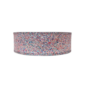 Ceinture de musculation en cuir pailleté multicolore avec boucle à levier noire pour le soutien lombaire en salle de sport - Product Image 3
