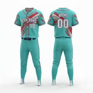 Tissu respirant, léger, coupe confortable, uniforme de baseball unisexe, idéal pour les vêtements de sport - Product Image 1