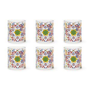 Juego de 6 vasos Excelsa Puebla de 25 cl, multicolor, decorativos para fiestas y decoración de mesa. - Product Image 2