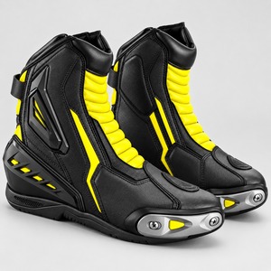 Bottes courtes techniques pour moto, design fonctionnel, panneaux renforcés et semelle extérieure stable pour les applications moto - Product Image 5