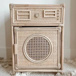 Jouet lave-linge en rotin pour bébé, bon prix, jouets de jeu de rôle pour la maison, mini machine à laver pour enfants - Product Image 1