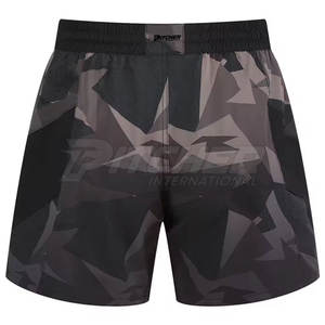 Shorts Ligeros de MMA Diseñados para Máxima Flexibilidad, Tela de Secado Rápido, Ideales para Entrenamiento de Grappling y Ejercicios en el Gimnasio - Product Image 2