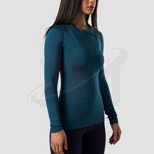 OEM Women Compression Shirt Lightweight Athletic Activewear For Fitness Training And Outdoor Sports - Product Image 3