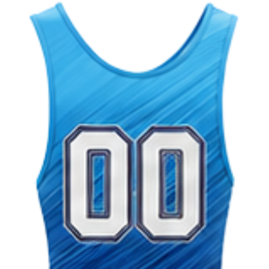 <b>Men</b> Blue Sublimated <b>Wrestling</b> <b>Singlet</b> Polyester Athletic Sports Uniform Sleeveless <b>Wrestling</b> Match Training Performance Wear - Product Image 5