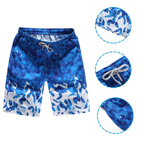 Shorts de sport personnalisés pour hommes, respirants et écologiques, avec cordon de serrage, pour l'entraînement, la gym, la plage et le jogging estival - Product Image 3