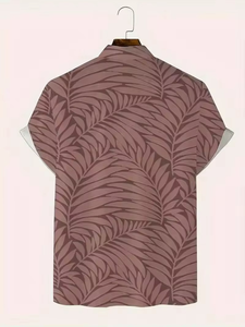 Chemise à manches courtes personnalisée décontractée et douce pour l'été, style plage hawaïenne pour hommes - Product Image 2