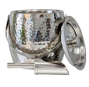 Seau en cuivre traditionnel de qualité supérieure fait à la main pour la cuisine, l'extérieur et la salle de bain - Style camouflage écologique et économique - Product Image 6