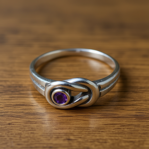 2.1 Grams Amethyst <b>Crystal</b> <b>Ring</b> - Product Image 3