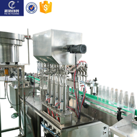 Ensemble de machines d'étiquetage de verres pour boissons à base de concentré de tomate, électrique, automatique, haute précision, production alimentaire, poudre de lait, huile, baril, plastique
