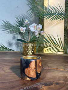 Sands of Serenity Handmade Resin River <b>Wood</b> Oud <b>Burner</b> Luxurious Arabic Home Ornament and Spiritual Ramadan Gift Box Idea - Product Image 3