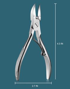 กรรไกรตัดเล็บเท้าสำหรับผู้ที่มีเล็บขบหนา ผู้ชาย ผู้สูงอายุ ใบมีดโค้งคมพิเศษ กรรไกรตัดเล็บเท้า - Product Image 4