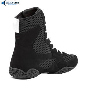 Chaussures à lacets en cuir, daim, toile de coton, maille, polyester, respirantes, antidérapantes, légères, flexibles, adhérence toutes saisons - Product Image 6