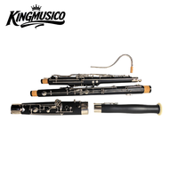 Student Bassoon C Key Maple Wood Bassoon Nickel Plated Keys Woodwind Instrument with Case