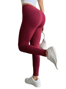 Women's High-Waisted Thermal Breathable Soft <b>Shaping</b> <b>Leggings</b> Solid Color Casual Pants with Stretchy Comfort - Product Image 4
