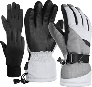 Gloves Rechargeable <b>Battery</b> <b>Heated</b> Microfiber Gloves Mittens Sports Gear Snowboarding Winter Warm - Product Image 5
