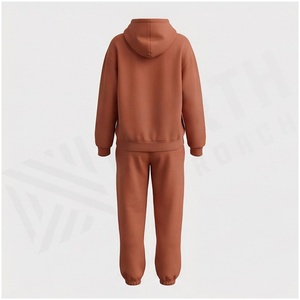 Ensemble de survêtement à capuche 2 pièces pour femme Urban Soul Wild Heart, sweat-shirt et pantalon de jogging en coton pleine longueur, tenue décontractée d'automne - Product Image 2