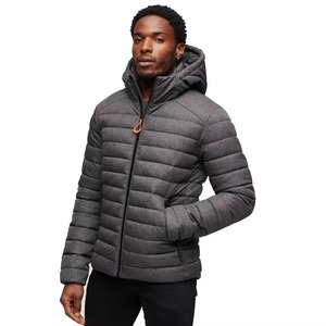 <b>Cheap</b> Price Light Weight Comfortable Full Sleeves Two Pocket Customized Printing Men <b>Puffer</b> <b>Jacket</b> Stand Front Breathable - Product Image 4