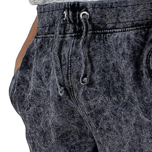 Pantalones Jogger para Hombre con Lavado Ácido, 100% Algodón, Logotipo Personalizado, Nueva Llegada, Hechos a Medida, Tallas Grandes - Product Image 5