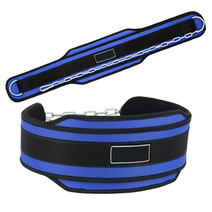 Top Demanded Custom Power Dip <b>Belt</b> With <b>Chain</b> Anti Slip Heavy Duty Weightlifting Dip <b>Belt</b> For Men Gym Training Wholesale Price - Product Image 1