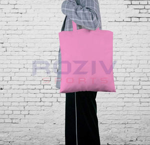 Bolsa de Compras de Algodón Orgánico con Logotipo Personalizado, Bolsas de Compras Reutilizables, Bolsa de Compras Simple en Oferta para Adultos - Product Image 6