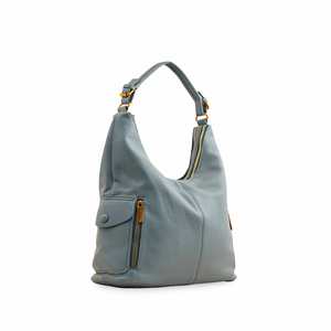 กระเป๋าสะพายข้างทางการสำหรับผู้ชายสีฟ้า P36381 - Product Image 2