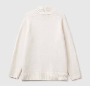 Suéter de Punto Elegante para Mujer - Cuello en V, Suave y Cálido para Invierno - Jersey de Punto Femenino de Color Sólido, Transpirable para Otoño - Product Image 5