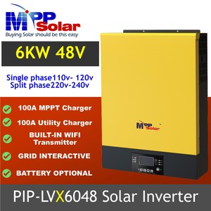 Convertisseur solaire MPP 6KW 450V DC vers 120V/240VAC 60Hz monophasé à phase divisée LVX6048 - Product Image 3