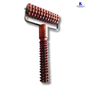 K Star – rouleau de massage manuel 2 en 1 en bois, double rouleau d'acupression pour soulager la douleur des mains, outil de thérapie pour la circulation sanguine - Product Image 3