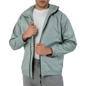 เสื้อแจ็คเก็ตกันลมแบบ B2B สำหรับขายส่ง ป้องกันสองชั้น พร้อมช่องใส่โทรศัพท์ภายใน ราคาโรงงาน สีตามสั่ง - Product Image 1
