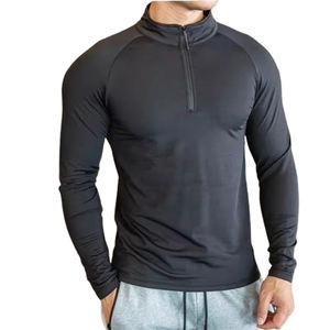 Ropa Deportiva OEM para Gimnasio, Conjunto de 2 Piezas, Chaqueta Deportiva de Corte Regular, Cortavientos, Transpirable, Estampada o Lisa, para Entrenamiento - Product Image 1