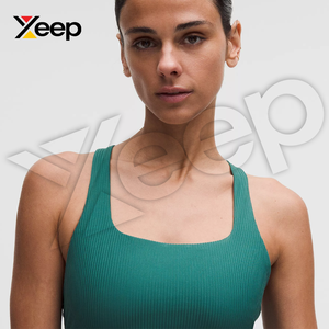 XEEP สปอร์ตบราโยคะคุณภาพสูงสำหรับผู้หญิง รุ่น XC-SB-42 สายรัดปรับได้ ระบายอากาศดี แผ่นรองถอดออกได้ รองรับได้ดี แห้งเร็ว - Product Image 4