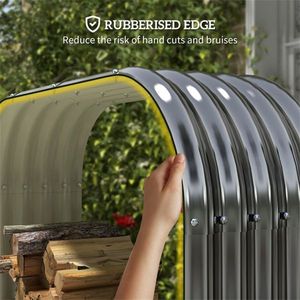 Casetta da Giardino Impermeabile in PVC per Esterni, Ideale per Cortile e Patio - Product Image 5