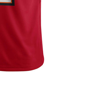 Maillot de football américain personnalisé au design attrayant avec impression par transfert thermique, respirant, séchage rapide, 100 % polyester - Product Image 4