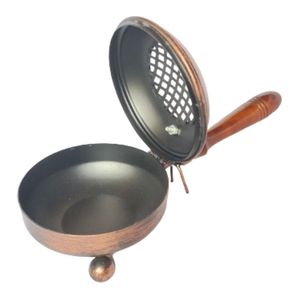 Quemador de incienso grande de metal, quemador de incienso de lujo para fragancia de Oud, pieza decorativa para el hogar. - Product Image 1