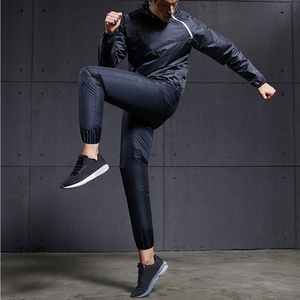 Low MOQ Wholesale Prices Custom Made Breathable High Quality Polyester Fiber Weight Loss Slimming <b>Sauna</b> Suit for Men Hotel Use - Product Image 4