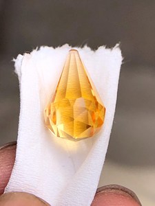Natural Yellow <b>Citrine</b> Faceted Drop Cut Gemstone Loose Stone For Jewelry Making <b>Ring</b> Pendant Necklace - Product Image 6