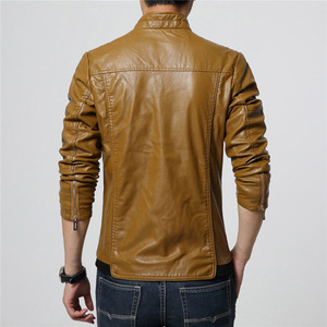 Veste en cuir élégante pour homme, collection 2026, disponible en plusieurs couleurs, au meilleur prix – Veste en cuir pour homme très vendue - Product Image 3