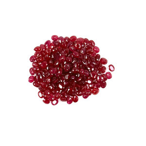 Rubis naturels de Birmanie, ovales calibrés 4x5mm, pierres précieuses facettées naturelles, prêtes à l'emploi pour la création de bijoux - Product Image 5