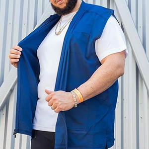 Chaleco de peluquería para cortar el cabello, peinar y arreglar, ligero, cómodo, apto para largas horas de trabajo - Product Image 4