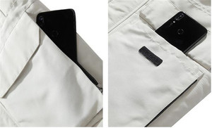 Veste matelassée imperméable de haute qualité pour homme, style canadien, col montant, grande taille, épaisse, résistante au vent, pour l'hiver froid - Product Image 4