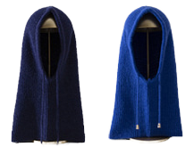 Cagoule tricotée en laine d'alpaga côtelée de haute qualité, chaude, coupe-vent, style original, pour le sport et la pêche, avec cordon de serrage - Product Image 2