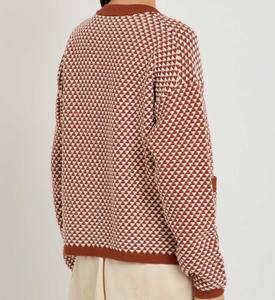 Suéter de Punto con Botones para Mujer, Textura Única, Elegante, Suéter de Invierno, Prenda Superior de Alta Calidad, Suave, Ropa de Punto Transpirable para Otoño - Product Image 3