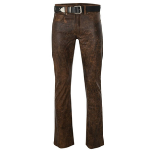 High Quality Midweight <b>Waterproof</b> Windproof Pants for Men Stylish Shiny Pockets Straight <b>Overalls</b> Flat Front High Waist OEM - Product Image 1
